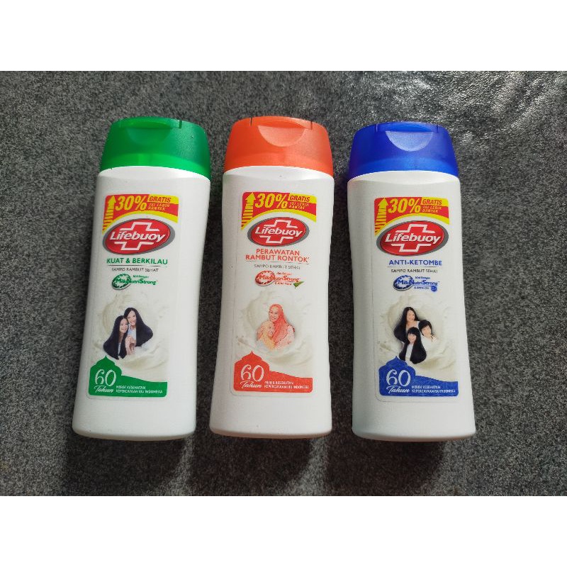 LIFEBUOY SHAMPOO botol 70ML+21ML (varian dikirim random)