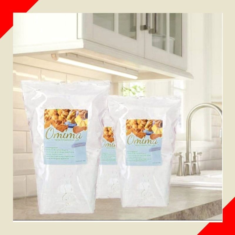 

Tepung Bumbu Serbaguna Omima non Msg kemasan 1kg Tepung ayam goreng kfc Tepung bumbu tanpa MSG