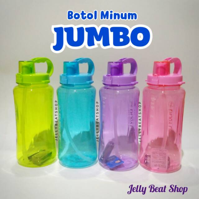 Botol minum jumbo besar 2 liter 2liter 2liter mirip herbalife