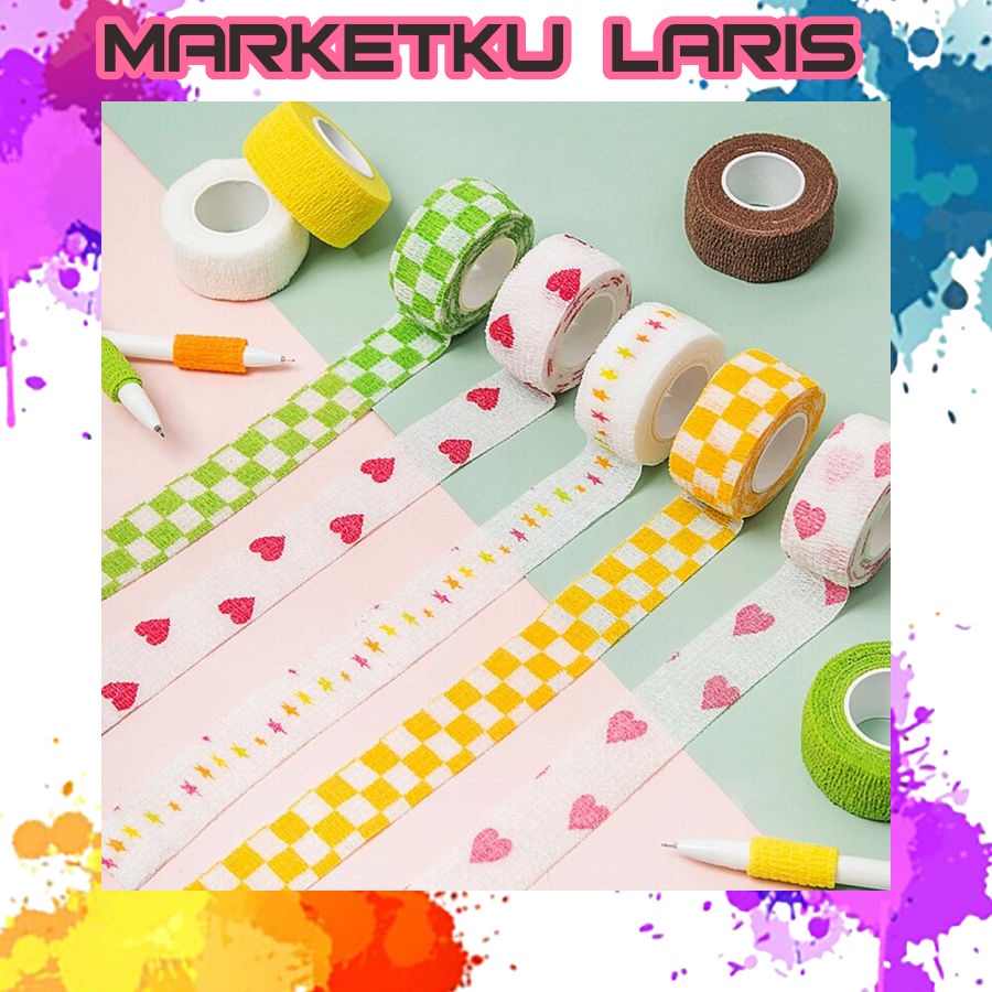 

MKL - Finger Tape Wrist Tape Protective Tape Pelindung Jari Perban Jari Sport Tape Warna Warni S019