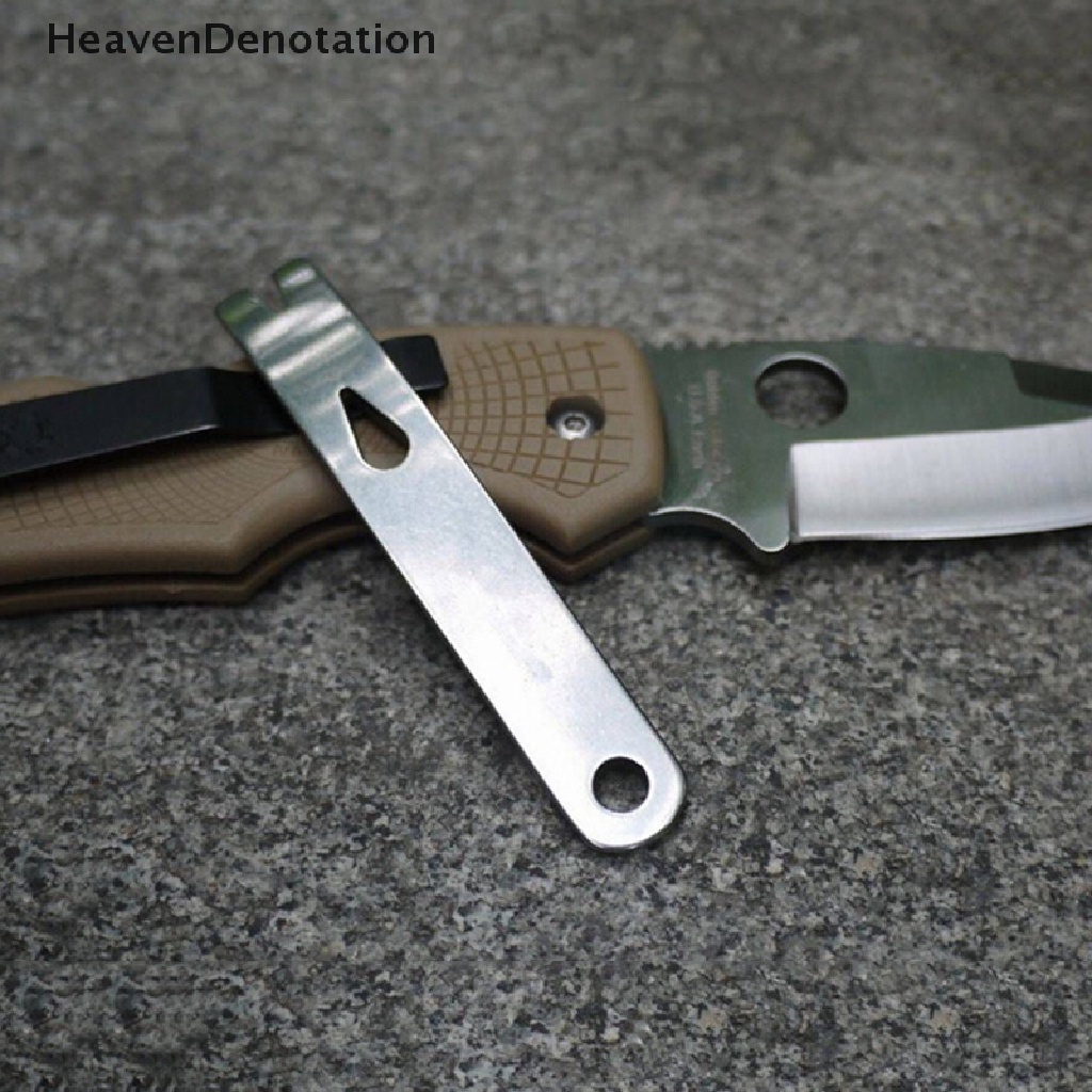 (Heavendenotation) Linggis Saku Edc Mini 3 &quot;Dengan Gantungan Kunci Untuk Survival