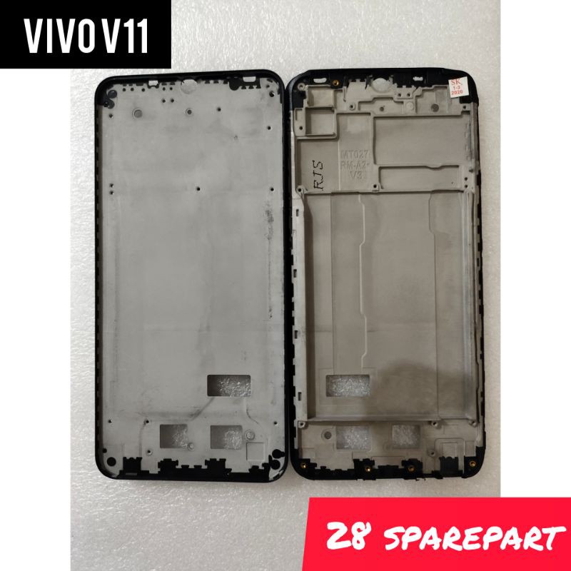 Frame lcd / tulang tengah / dudukan lcd vivo v11 original