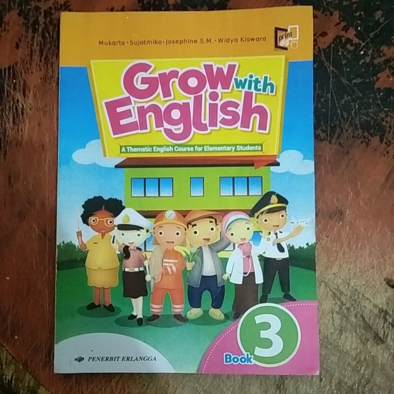 Jual buku bahasa Inggris SD (grow with English) kelas 3 penerbit ...