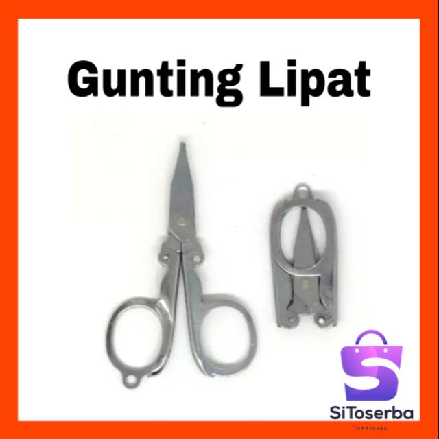 GUNTING LIPAT MINI STAINLES 8 CM - GUNTING INDOMIE - GUNTING PORTABLE MINI - GUNTING TRAVELING