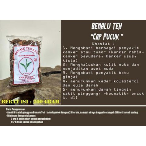 

Benalu Teh Asli Cap Pucuk