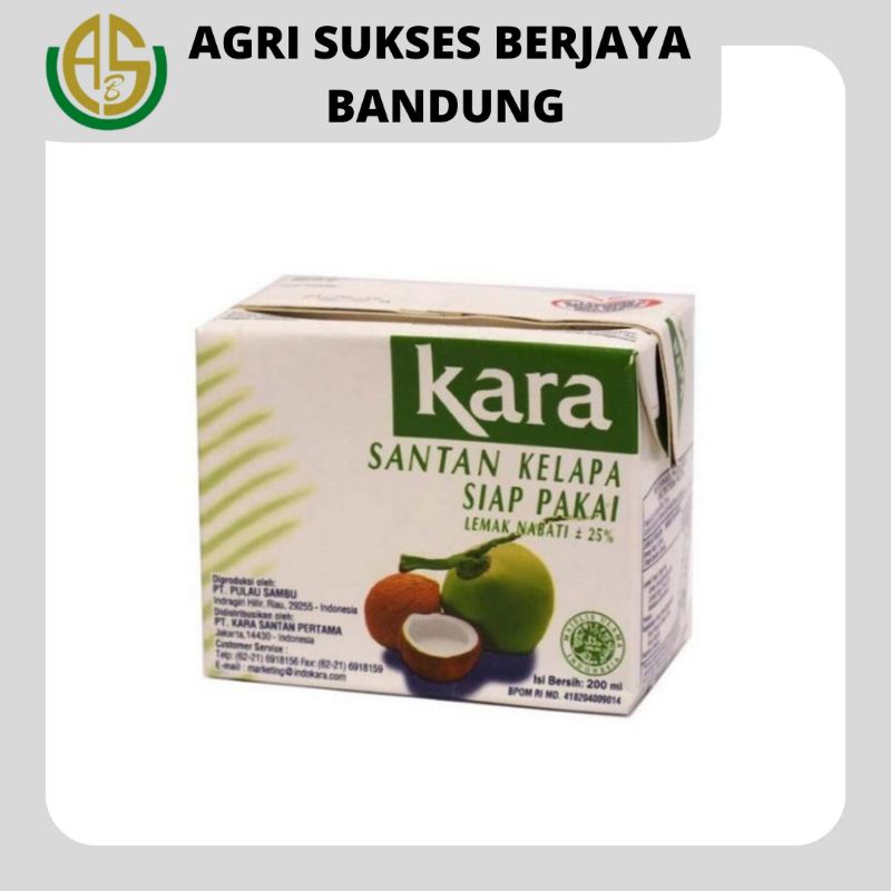 

Santan Kelapa Kara/Santan Kelapa Siap Pakai - 200 Ml
