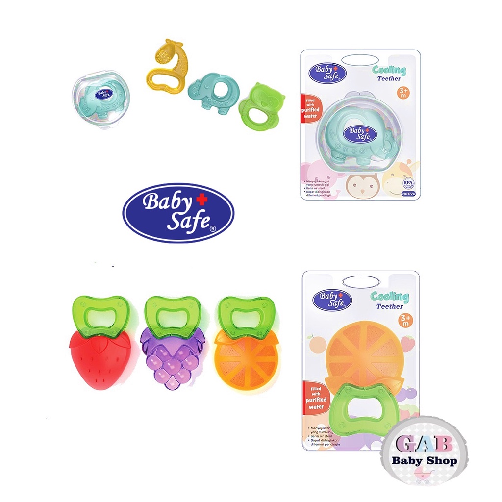 Baby Safe Cooling Teether + Case/ Teether Air Babysafe TT005 / TT001