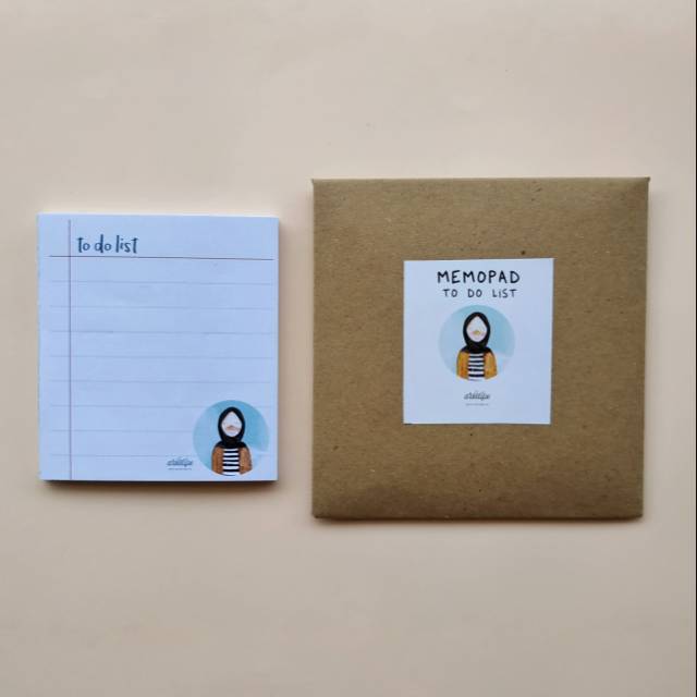 

MEMOPAD Hijabo to do list