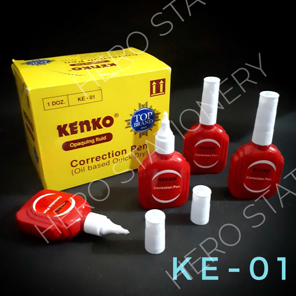 

Correction fluid kenko KE-01 . 12 unit