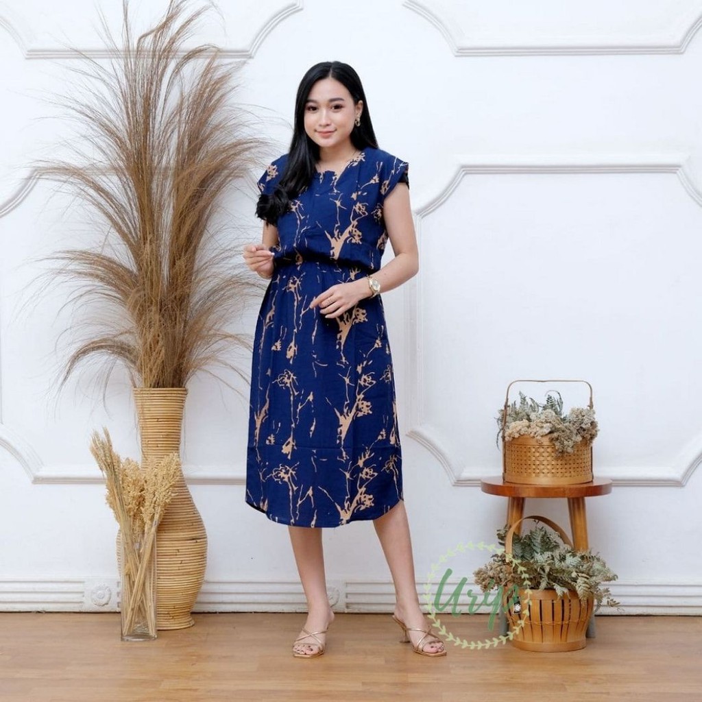 Daster Sultan Busui Reseleting Depan Karet Pingang Ld 110 Pb 110 Daster Manohara Baju Tidur Termurah