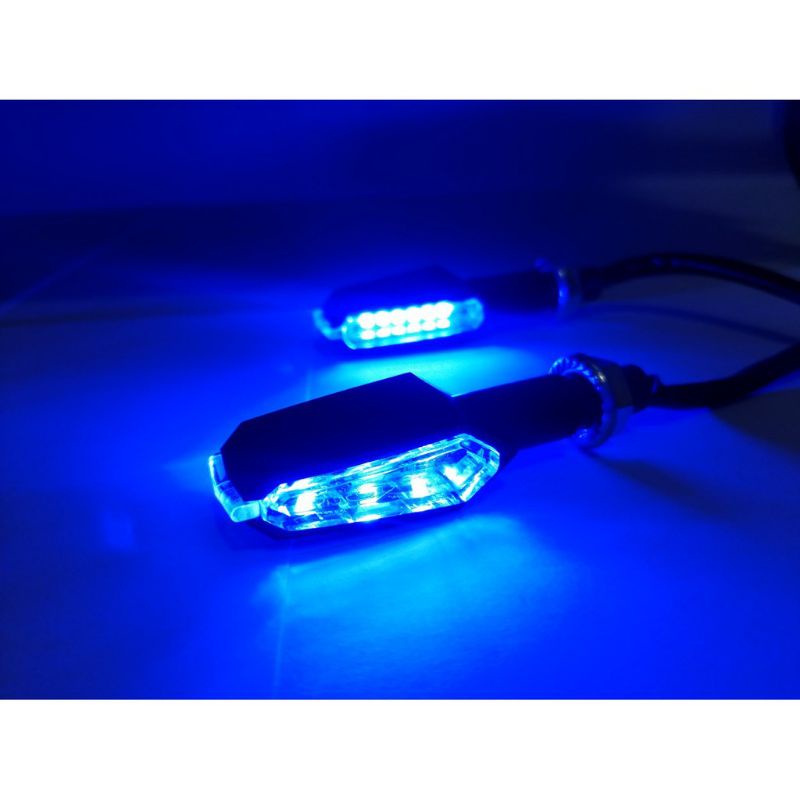 lampu sen sein led mini 2 sisi universal