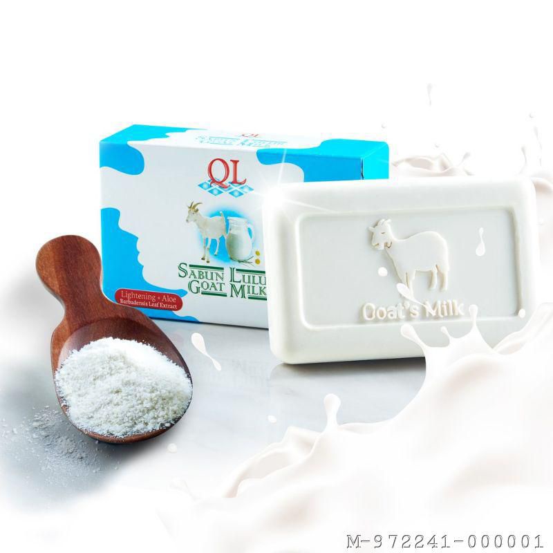 PERAWATAN TUBUH QL SABUN LULUR GOAT MILK VNEE-132Variasi：sabun, cream siang, cream malam