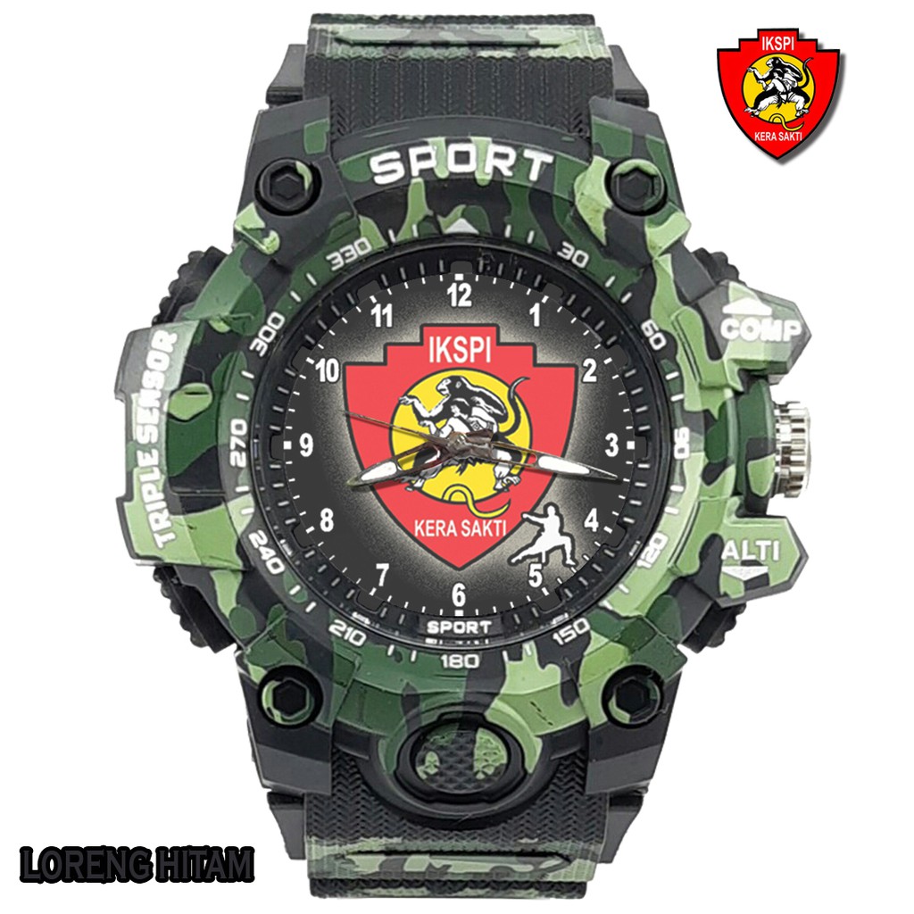 (Exclusive) PERGURUAN IKSPI / KERA SAKTI Loreng Army - Motif 12