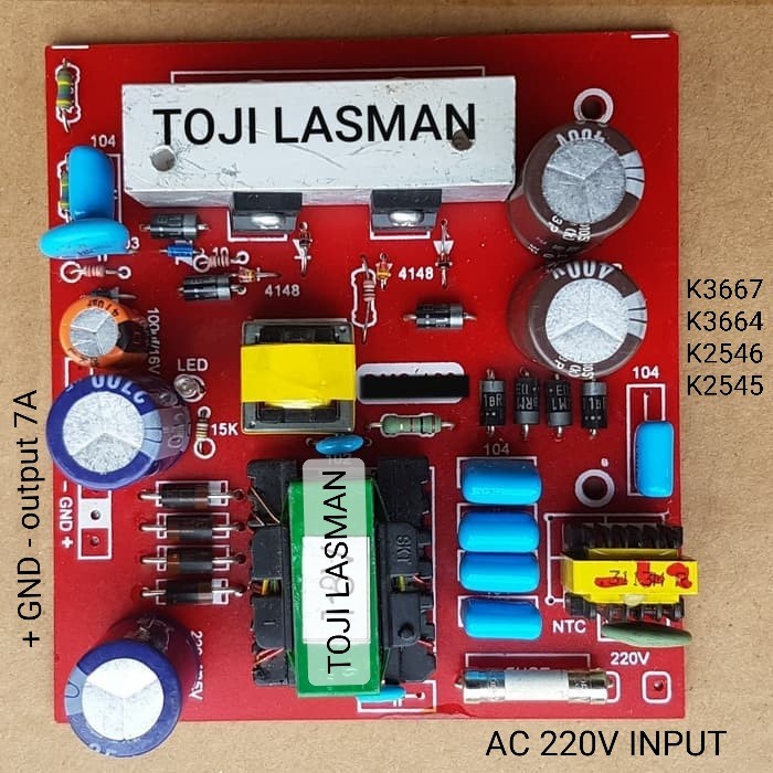Unik switching mode power supply smps 7a 24v ct 24v bukan 10a 15a 20a ct - 42v Diskon