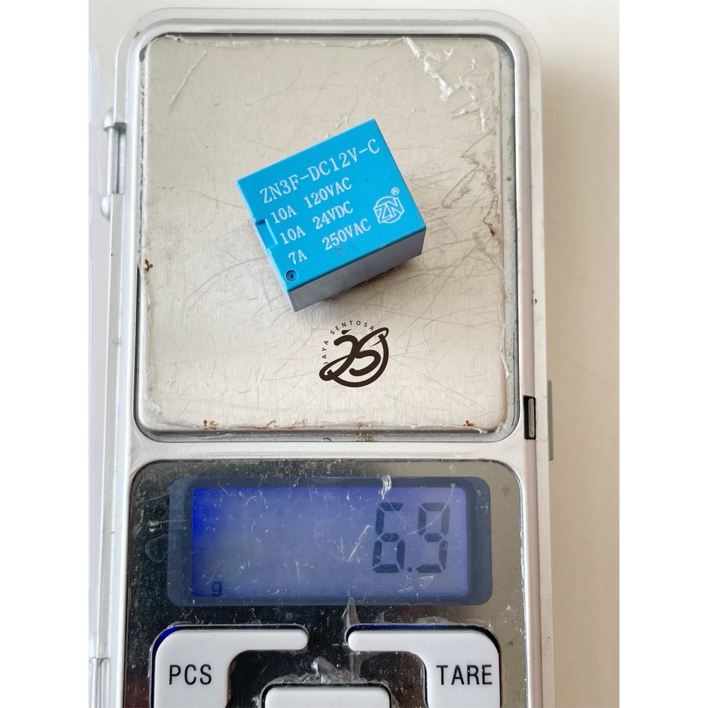 RELAY 12V 5PIN MURAH (1buah) 12V 5P 12VOLT 5 KAKI 15A 125VAC 10A 250VAC