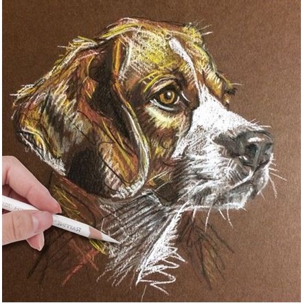 

Mudah White Carcoal Pencil - Pensil Arang Putih Terbatas