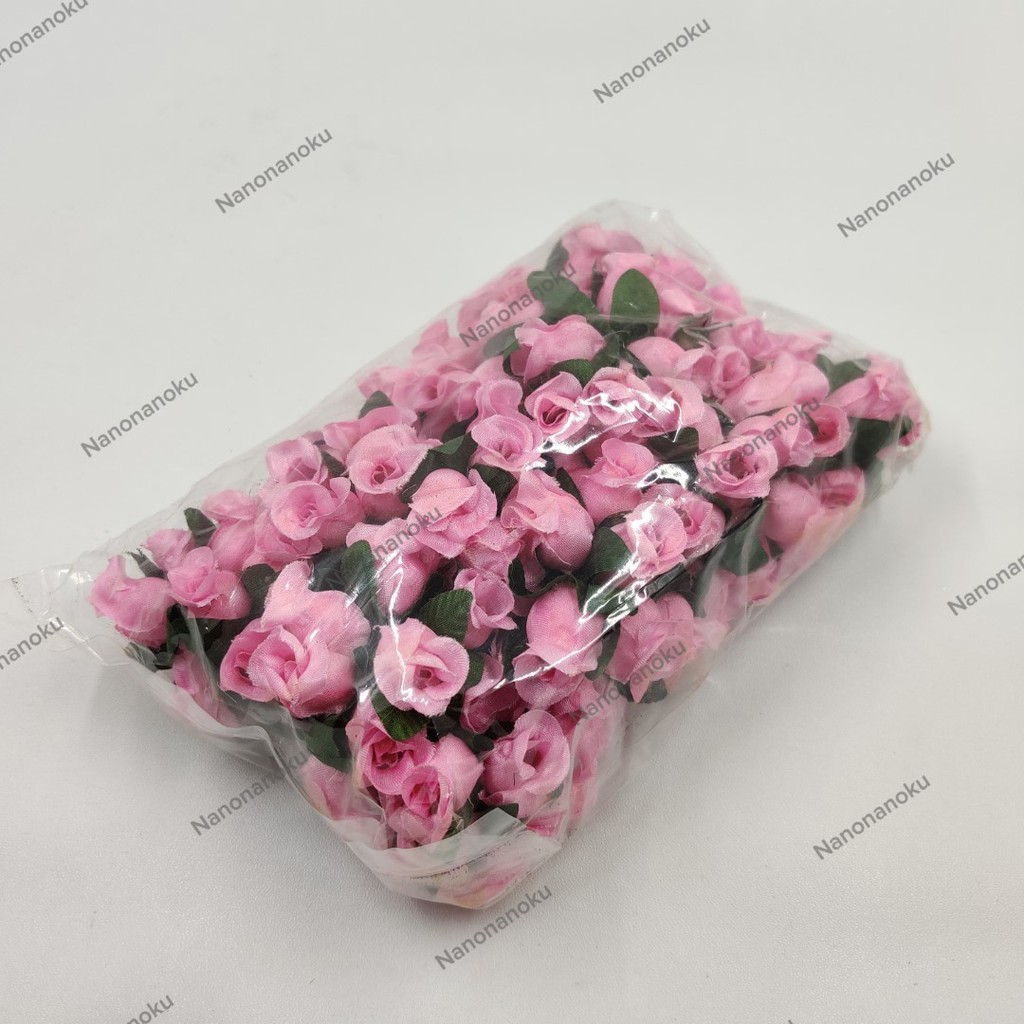 [144pcs] Bunga Mawar SERUNI Kuncup/Rose Kecil Craft