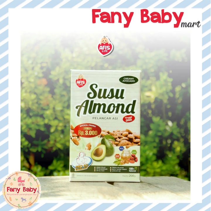 AFIS SUSU ALMOND PELANCAR ASI / 200GR