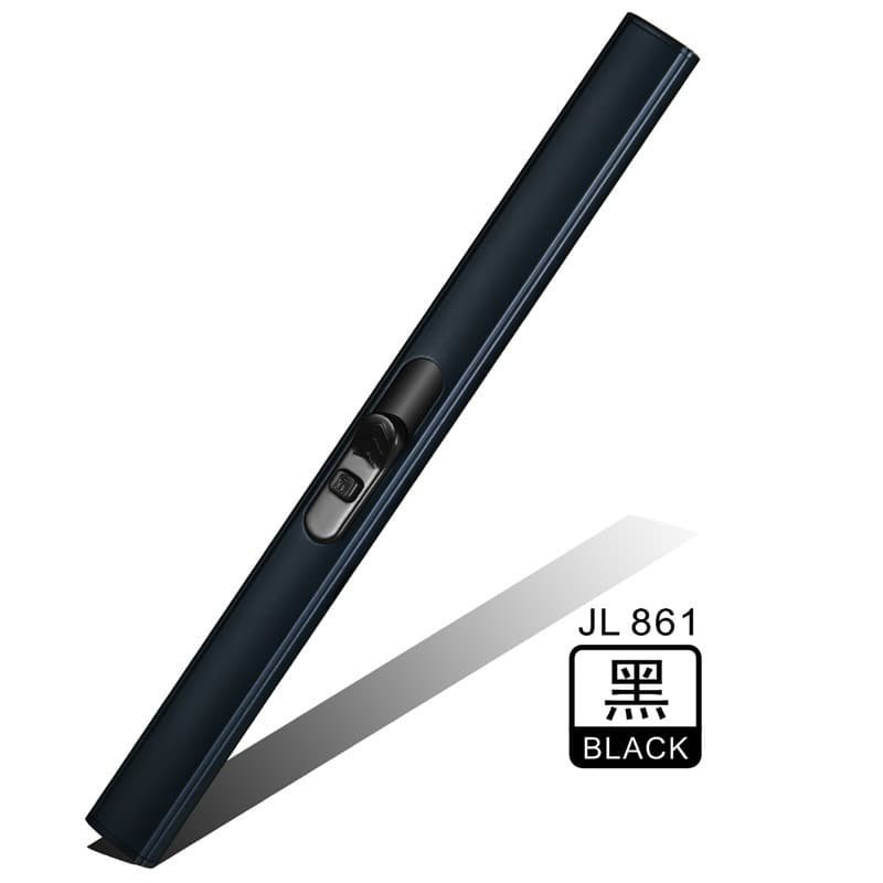 Korek Api Elektrik Plasma Pulse Lighter USB Rechargeable JL861 - Black