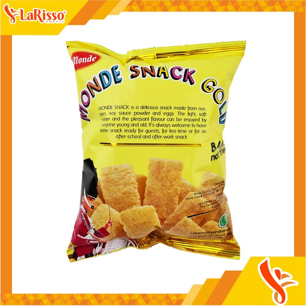 

MONDE SNACK SERENA GOLD 50GRAM