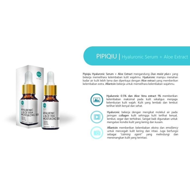 Serum Pencerah Wajah Vit C / Gold Plus Vit C Glowing Serum Pipiqiu BPOM Terlaris