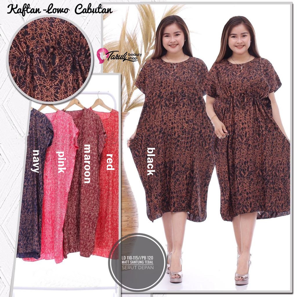 BAJU WANITA PREMIUM / DASTER CAP ABSTRAK / DASTER DERUT KEKINIAN / BAHAN KAIN SANTUNG PREMIUM TS0376