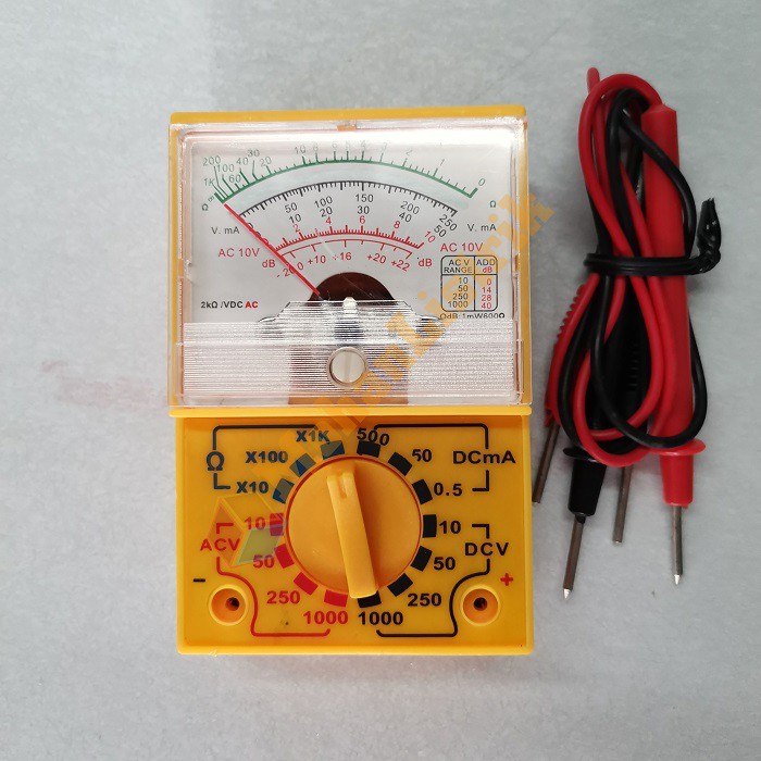 Multitester Multimeter Avometer Analog Mini