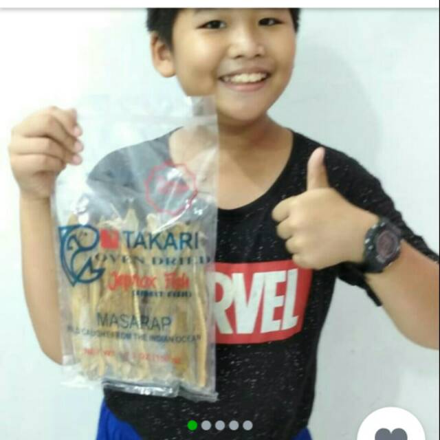 Takari Oven Dried/  Jeprox Fish /Ikan Jambrong