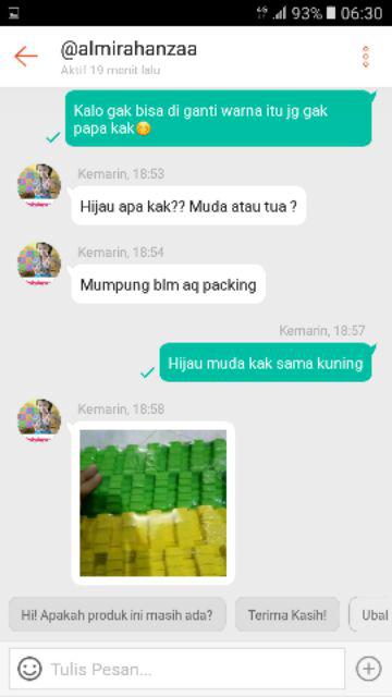 Harga Paket 2 Pack Matras Ecomat Polos 30x30x1cm Lebih Murah..