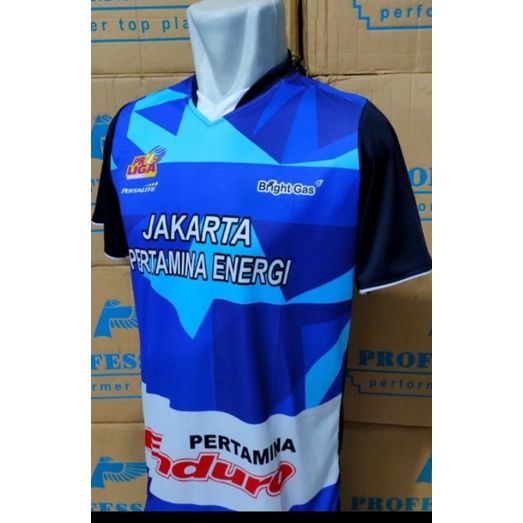 jersey voli kaos voli proliga jakarta pertamina kaos voli
