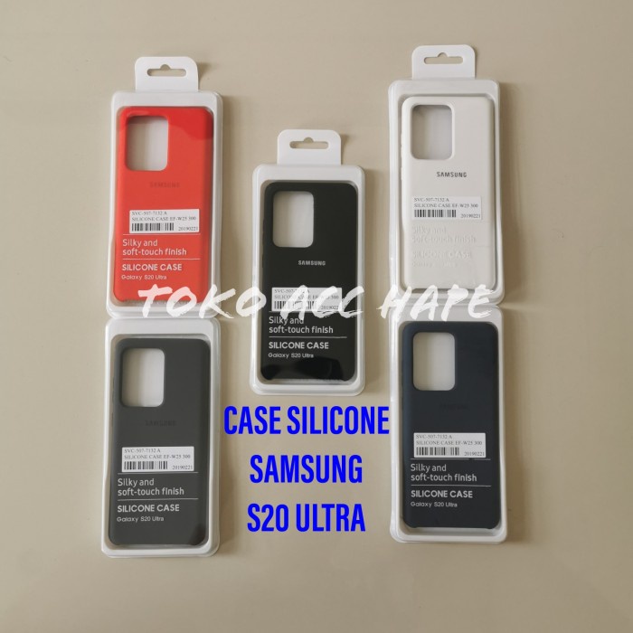 SILICONE CASE SAMSUNG S20 ULTRA COVER SOFT SILIKON PREMIUM ORIGINAL