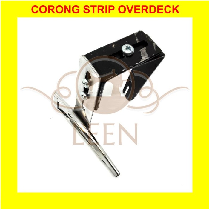 Corong Strip Adidas Overdeck Mesin Jahit Industri Overdek Binder LEEN