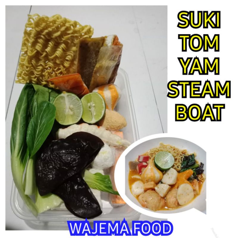 

SUKI STEAMBOAT KUAH TOMYAM EKONOMIS