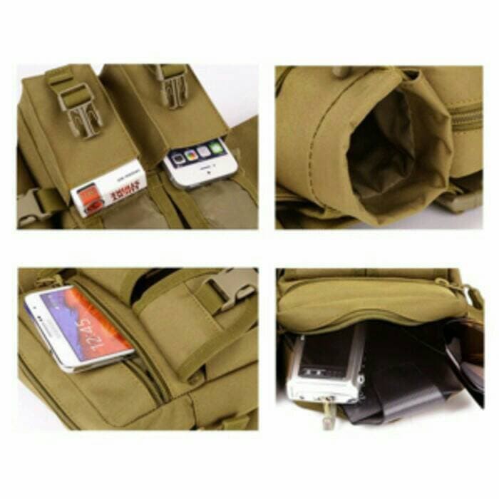 Tas Pinggang Tactical Botol Minum Army Multifungsi Waist Bag Outdoor