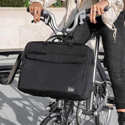 Tas Sepeda Brompton Metro City Bag Medium Black