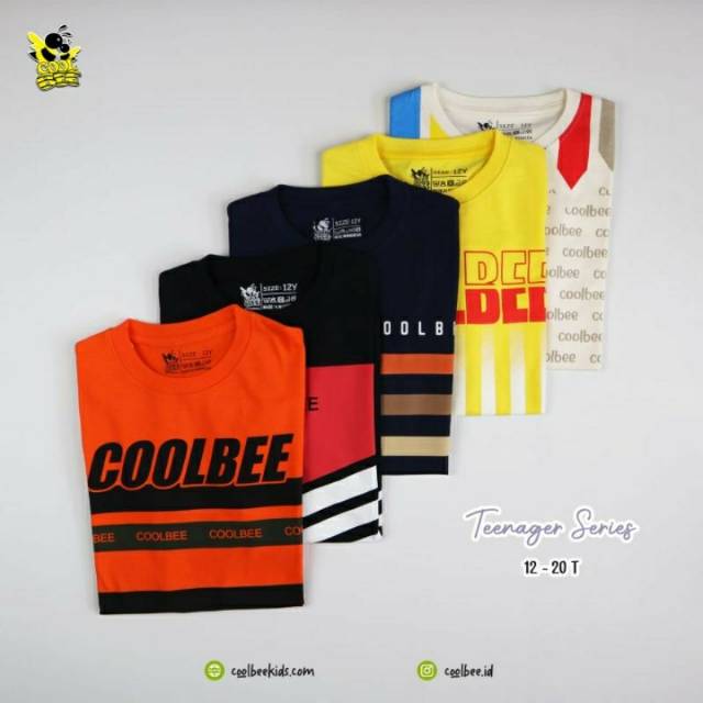 Coolbee Teen/ kaos anak lak2 tanggung