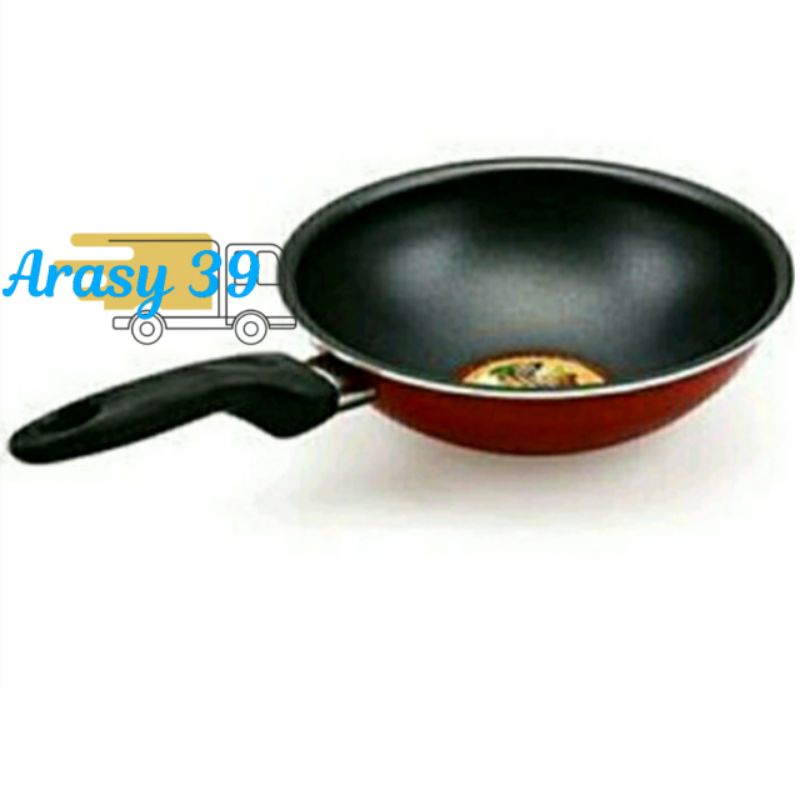 Wajan Stirwok Aluminium SUPRA / SUPRA Stirwok 22cm/24cm | Wajan Penggorengan