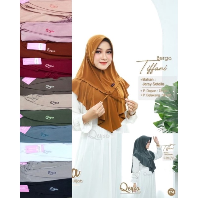 Tiffany bergo Qeysa Hijab