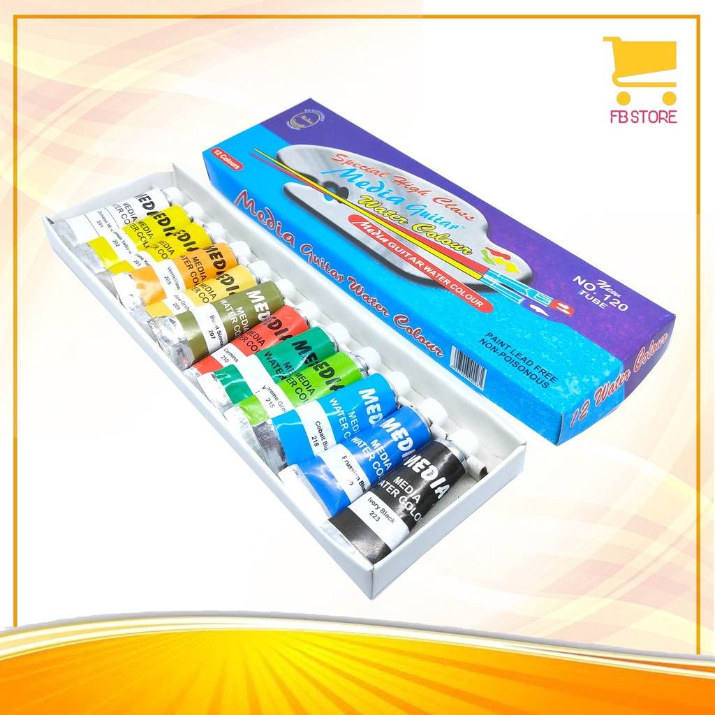 

Cat Air Media Guitar Water Colour / Color No. 120 Tube