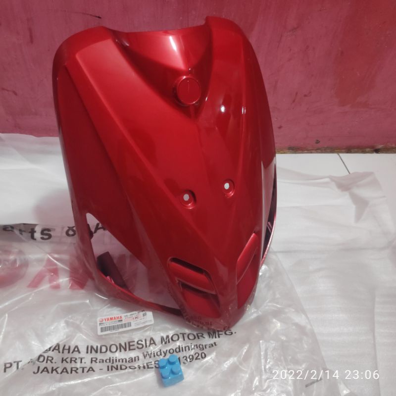 PANEL TAMENG DEPAN MIO LAMA SPORTY MERAH MARUN ORIGINAL ORI YAMAHA