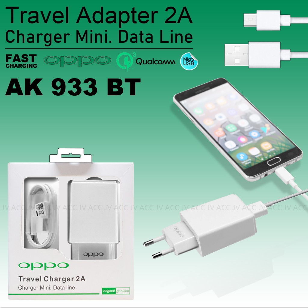 QC 3.0 AK933 CHARGER OPPO FAST CHARGING