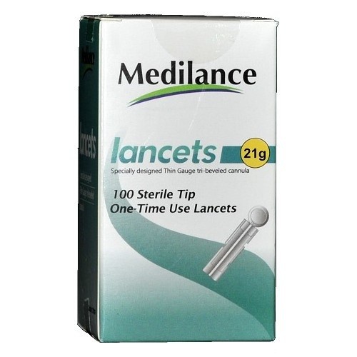 Medilence | Blood Lancet 21g | Jarum Bekam isi 100