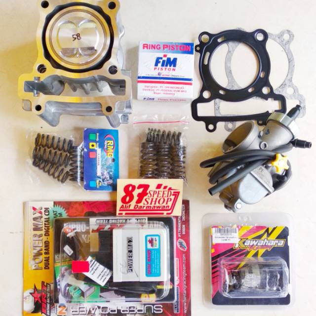 Paket bore up 150cc dan 155cc Jupiter MX new dan old Paket bore up 150cc dan 155cc Jupiter MX new dan old