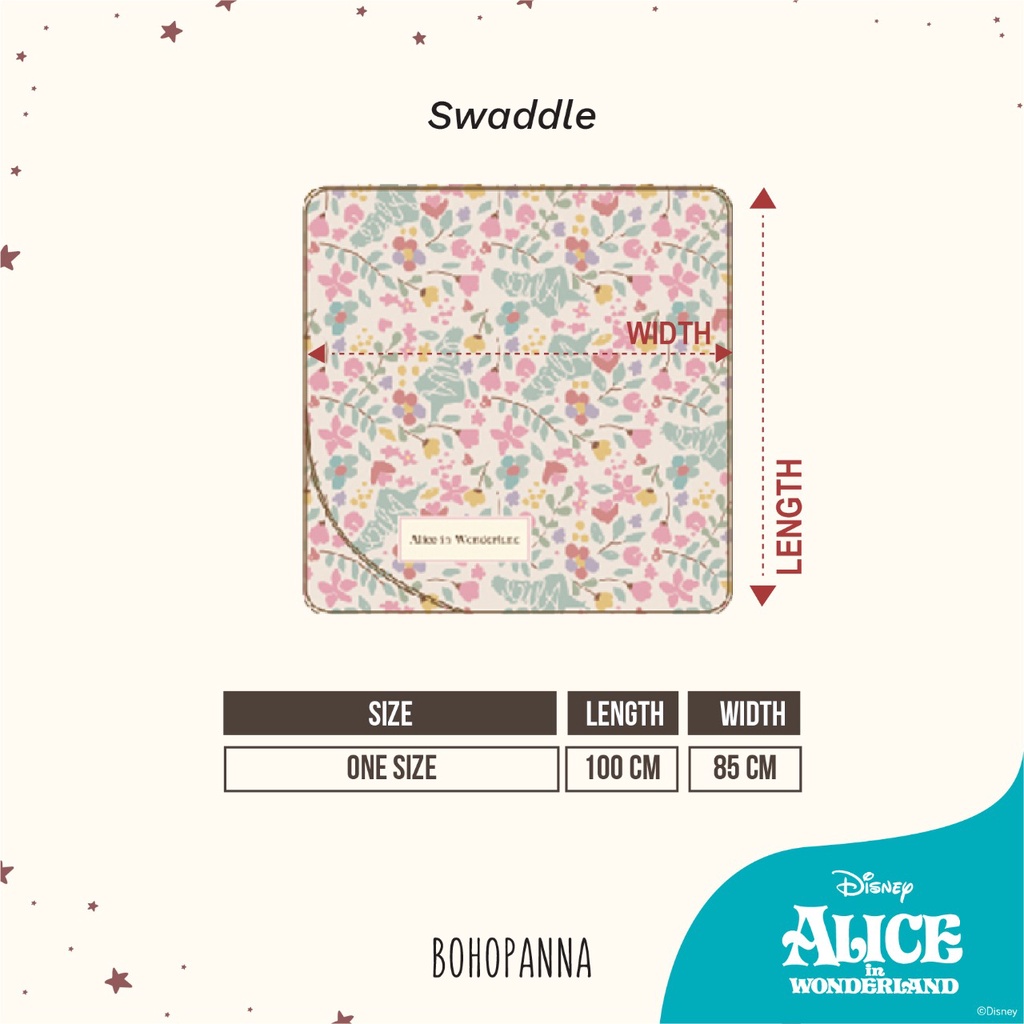 Bohopanna - Swaddle Disney - Kain Bedong Bayi