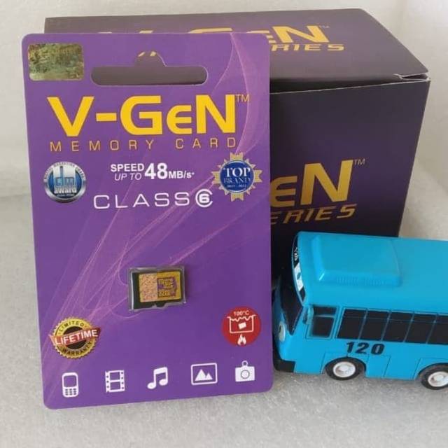 MEMORY V-GEN 16GB ORIGINAL MEMORY CARD VGEN 16GB MICRO SD CLASS 6
