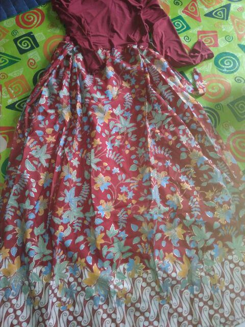 Ready Gamis Batik By Pingu Termurah!!!(gamis Aja)