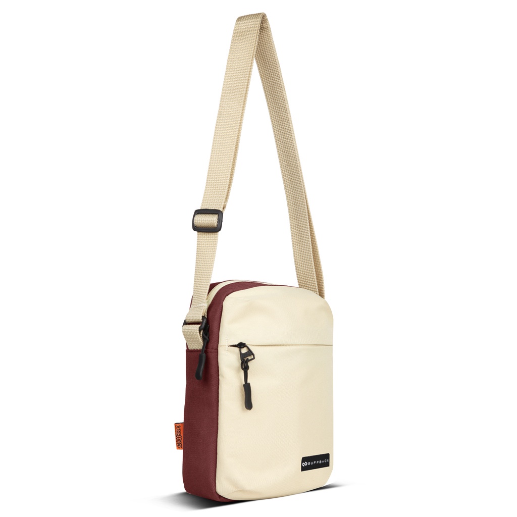Tas Selempang Slingbag Buffback Nancy-Cream x Maroon