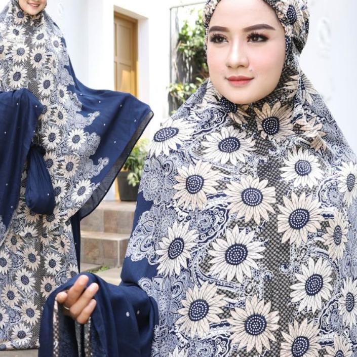 ► grosir tanah abang|| MUKENA BALI DEWASA JUMBO KATUN RAYON MOTIF | CIARA LESTIA POLKA ♥