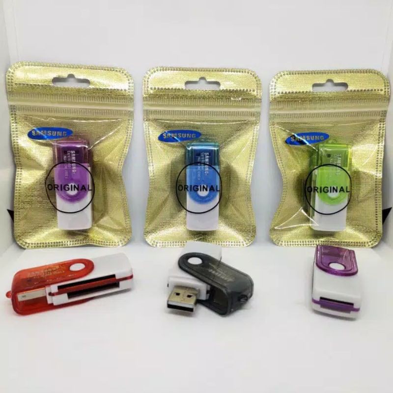 Card Reader 4in1 USB Card Reader 4 Slot Universal