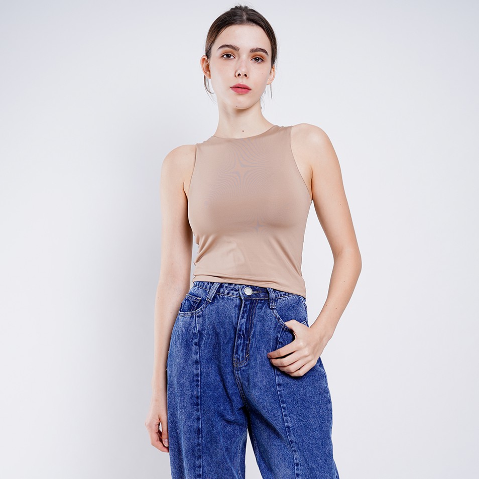 ADA - Tank Top Jelly  Basic Stretch Comfy (HANYA DI SHOPEE)-4